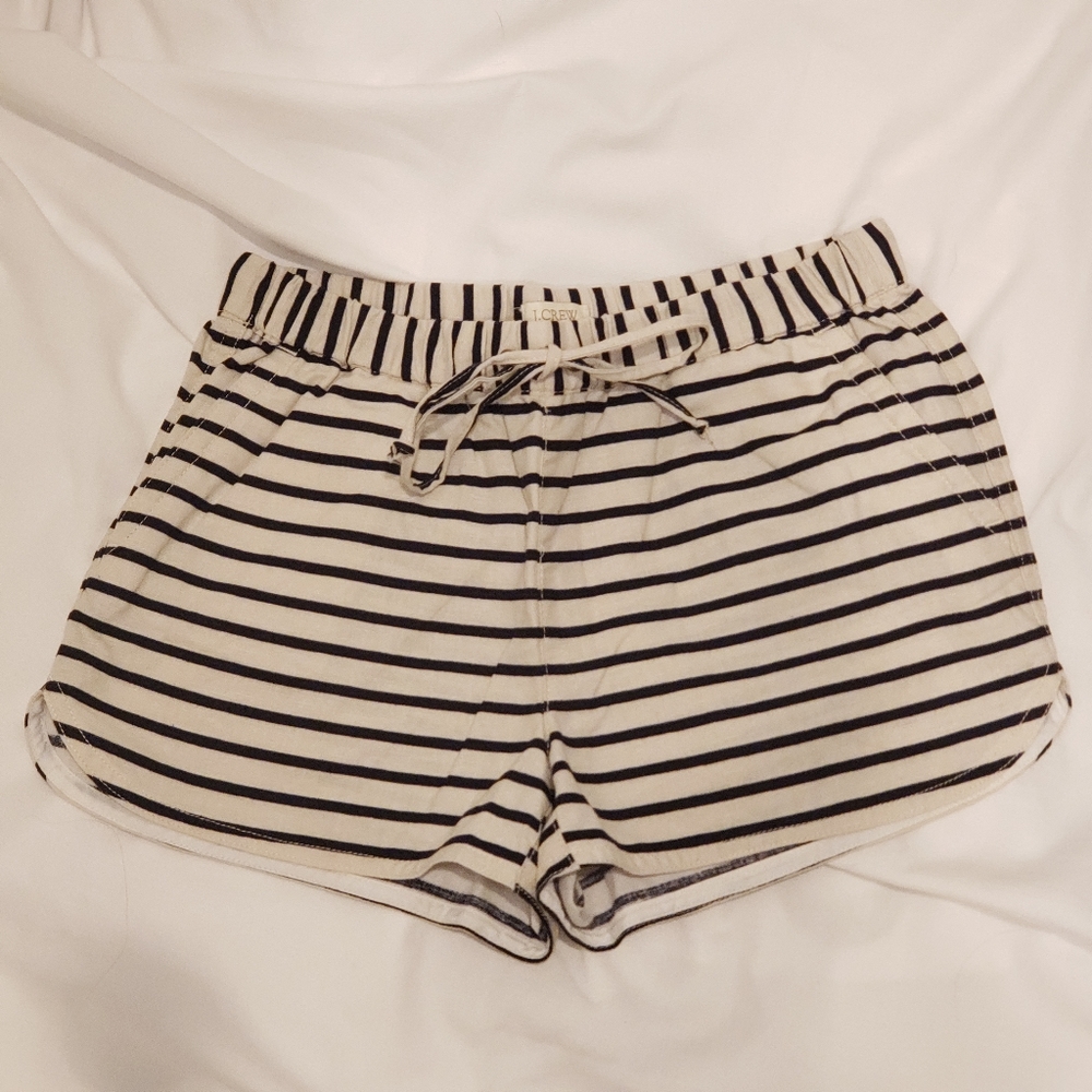 J. Crew Factory Linen-Cotton Drawstring Shory - Picture 2 of 4